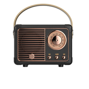 Discover the Retro Mini Portable Bluetooth Speaker