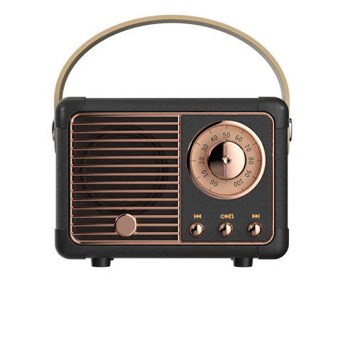 Discover the Retro Mini Portable Bluetooth Speaker