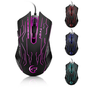 Unleash Your Gaming Potential with the Wired RGB Gaming Mouse