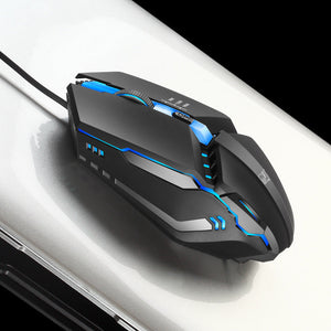 Experience Precision with the K3 Wired USB Computer Mouse With Lighting