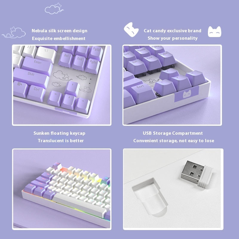 Unleash Your Typing Potential with Our Wireless Bluetooth Mechanical Keyboard
